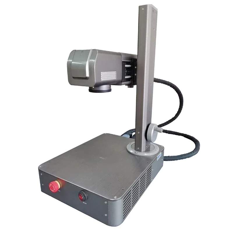 Fiber laser marking machine two-dimensional code engraving engraving and painting metal plastic stall Intelligent fiber laser ​N