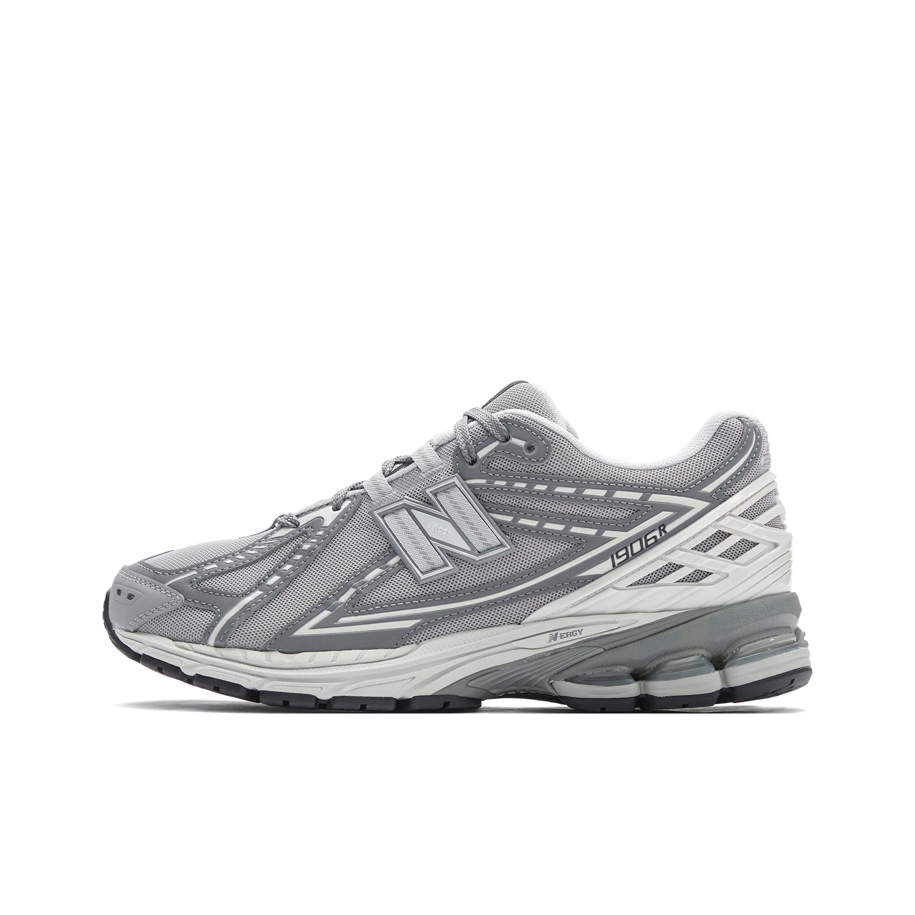 New Balance NB 1906R - حذاء جري كاجوال منخفض القطع للرجال والنساء، لون رمادي فضي. #2