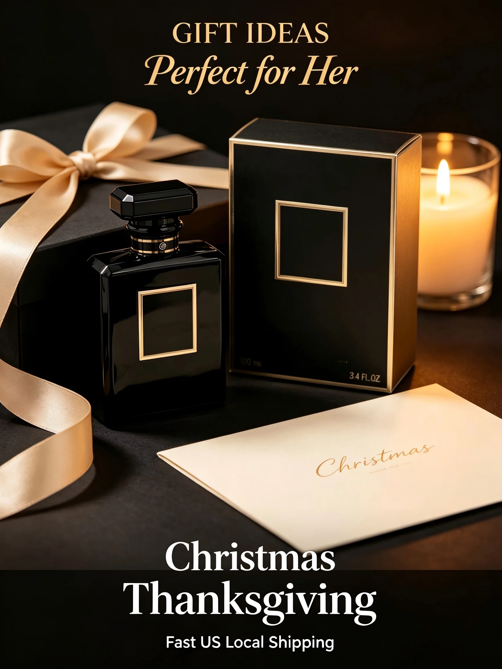 Perfume Fragrance Concentration - Nowość Noir Paris EDP 100ml 3.4oz