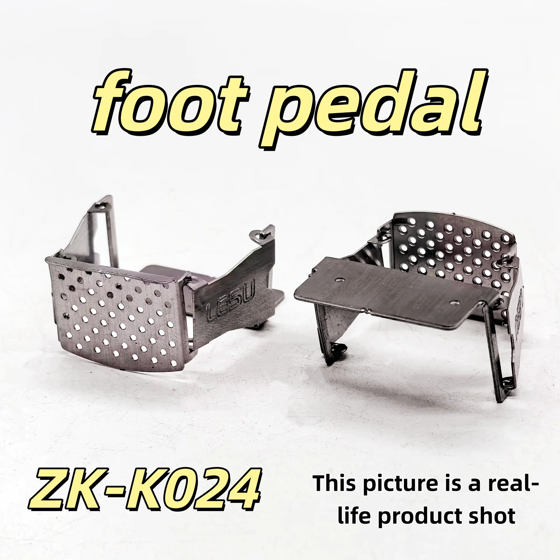 

1 пара металлических боковых подножек LESU для радиоуправляемой модели самосвала TGS масштаба 1/14, запчасть для самостоятельной сборки