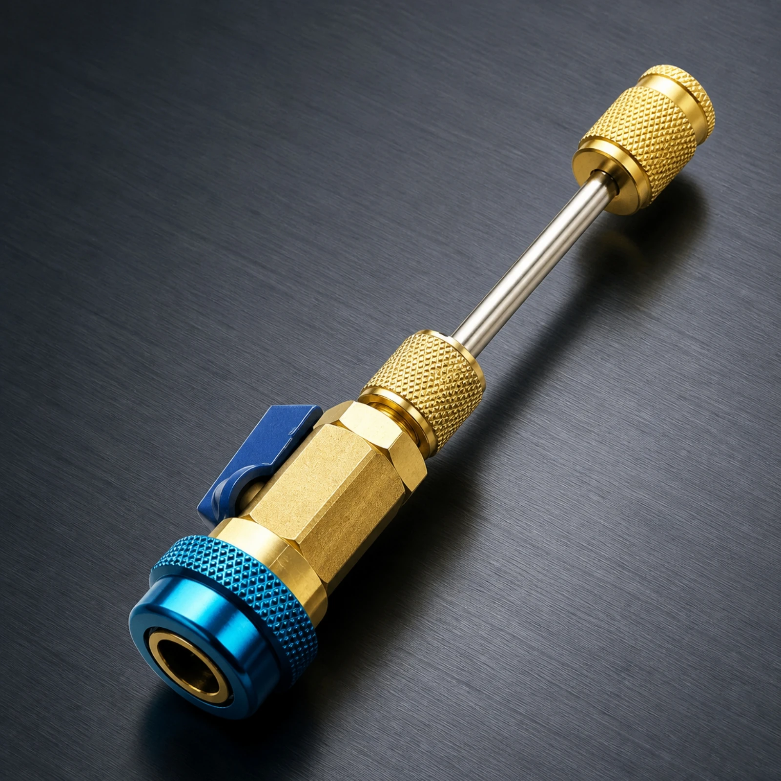 Air-Conditioning Valve Core Replacement Tool Brass Automotive Air Conditioning Valve Core Removal Tool Practical Wear-Resistant