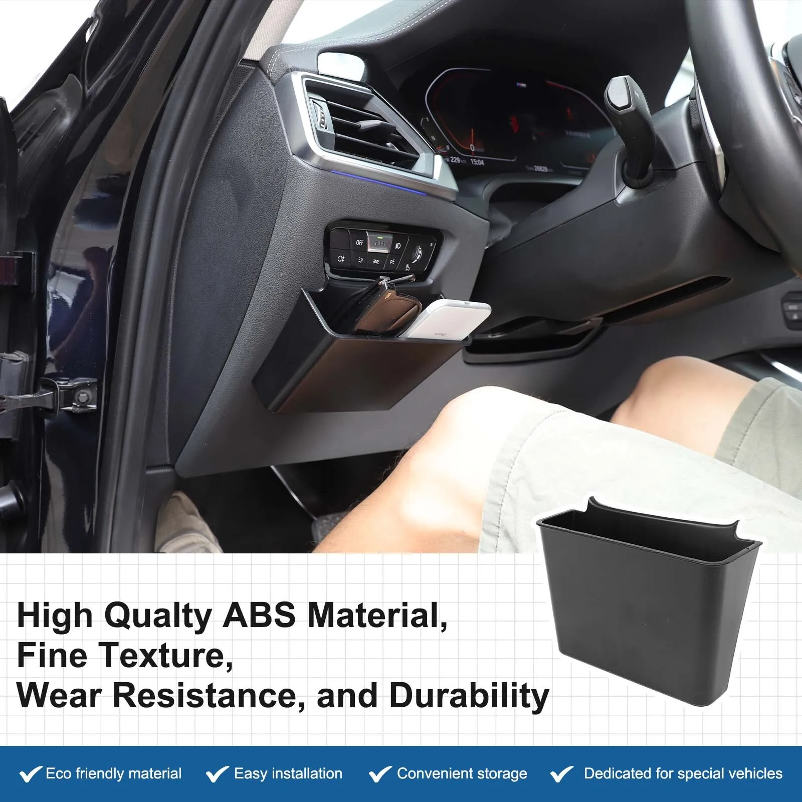 

For BMW 3 Series G20 G21 for 4 Series G22 G23 2021-23 Armrest Storage Box Console Container Organizer Tray Interior Accessories