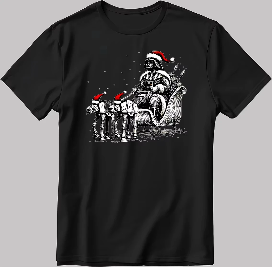 sherkmen's-100-coton-t-shirt-star-wars-joyeux-noel-famille-vacances-cadeau-homme-femme-enfant-loisirs-quotidiens-haut-a-manches-courtes