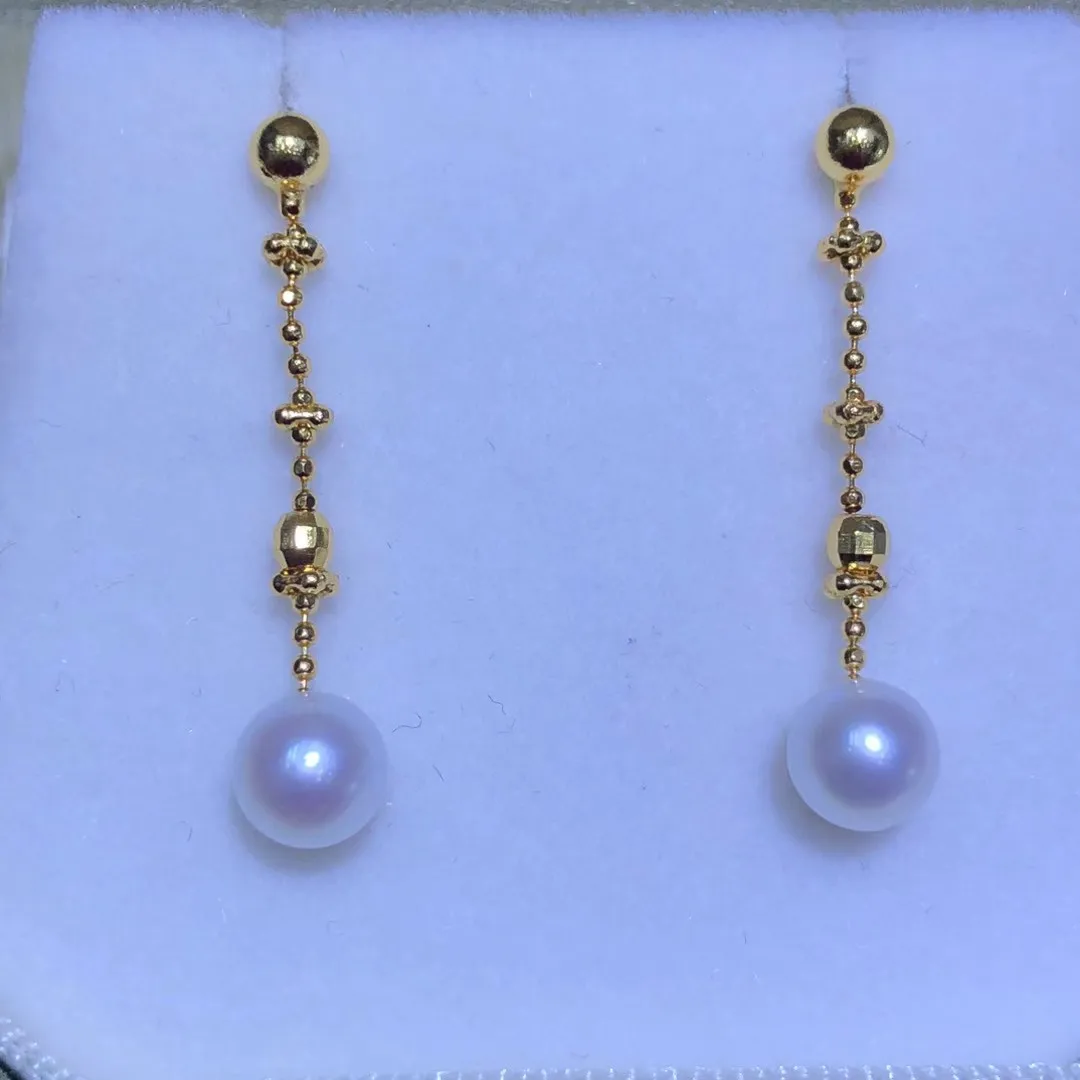 الجملة S925 فضة أقراط جبل النتائج إعدادات قاعدة تصاعد أجزاء ملحق ل 5-6 مللي متر اللؤلؤ 5 زوج/وحدة #3