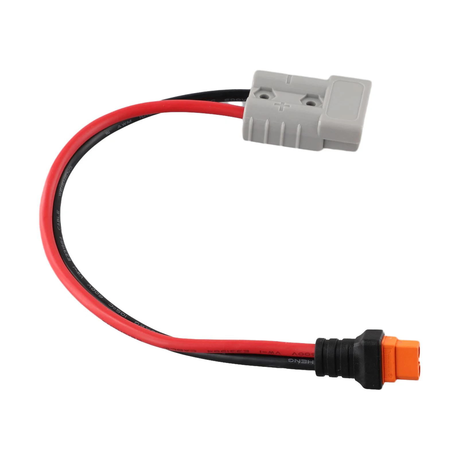 Portable Power Station XT60i Adapter Cable 50A 10AWG for Solar Charging Input Compatible with FOR and 2 Systems
