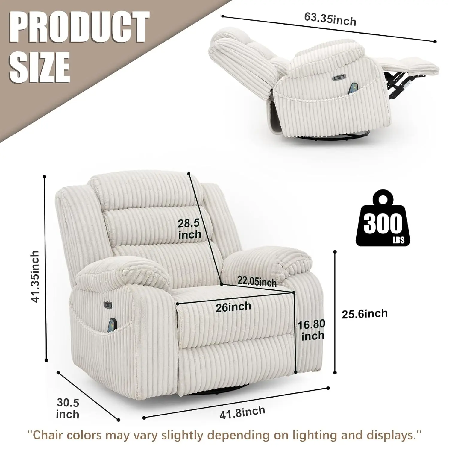 Power Swivel Rocker…