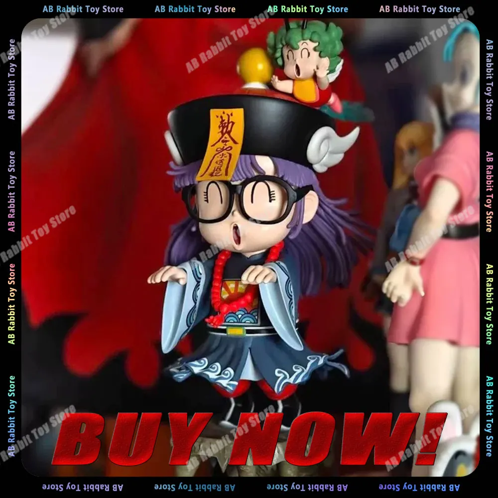 23cm IQ Doctor Arale Cosplay Zombie Figures Arale Anime Figure Cute Arale Statue Collect Decor Model Doll Kid Birthday Gifts Toy