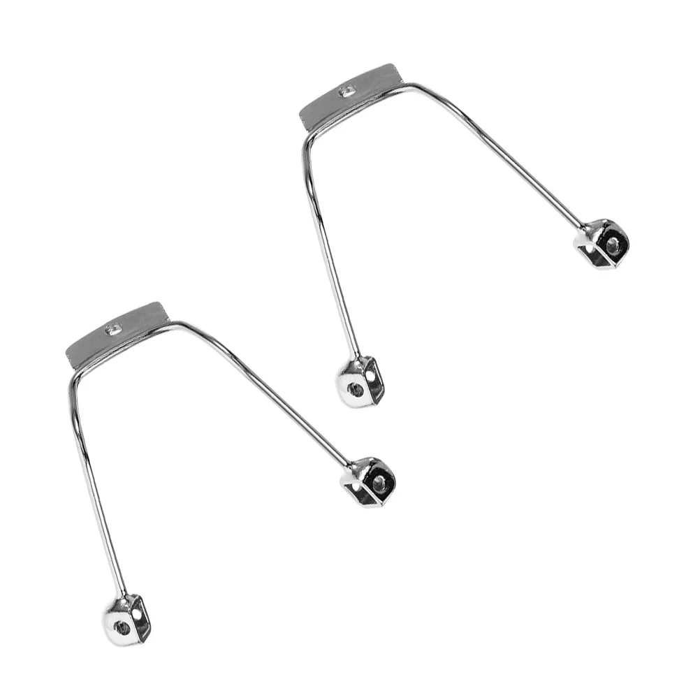 

2Pcs Eyeglass Nose Bracket Nose Pad Holder Comfortable Screw-on Metal Support Replacement Glasses Frame Accessory