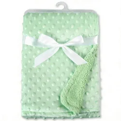 Baby Stroller Receiving Blankets for Newborns Infant Toddler Boys Muslin Swaddle Blanket Soft Warm Thermal Fleece Blanket Covers