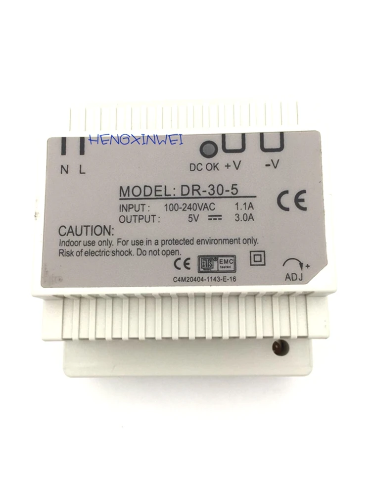 DR-30-5 DR-30-12 DR-30-15 DR-30-24 Din rail Single Output Switching Power Supply 30W AC Dc Converter