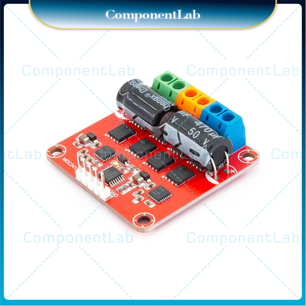 2-8pcs New original DC brush motor drive board 24v 10A high power DC motor drive DRV8701 without cooling