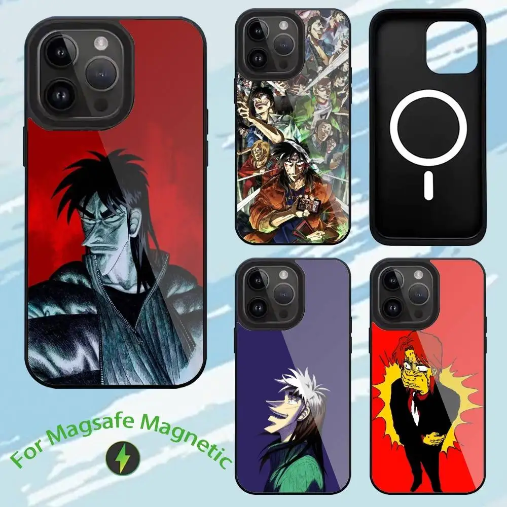 

K-Kaiji Phone Case For iPhone17,16,15,14,13,12,11,Plus,Pro,Max For Magsafe Wireless Charging case