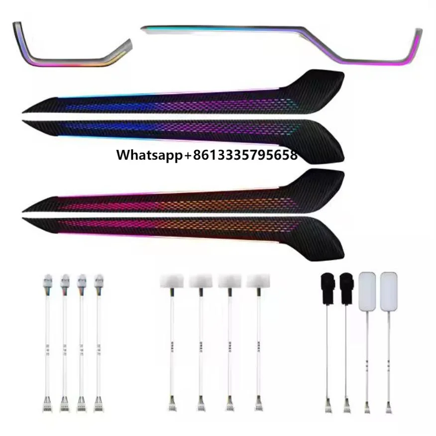 

Wholesale Cheap Upgrade 64 Colors LED Car Interior Ambient Light Atmosphere Strip Accessories for rav4 WILDLANDER