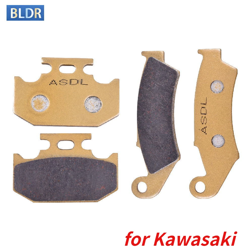 Front Rear Brake Pads For Suzuki for Kawasaki KDX 220 KLX 250 KX 500 RKX 500 KLX 650