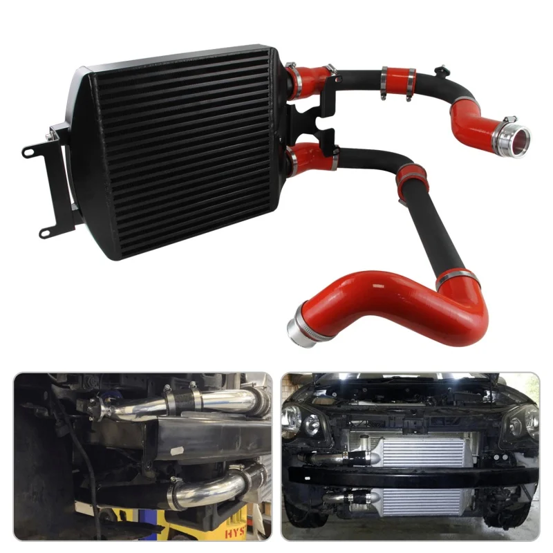 

Uprated Front Mounted Intercooler Kit For Seat Ibiza Mk4 Fabia VRS PD130 VW Polo GTI 02-08 Black/Blue/Red