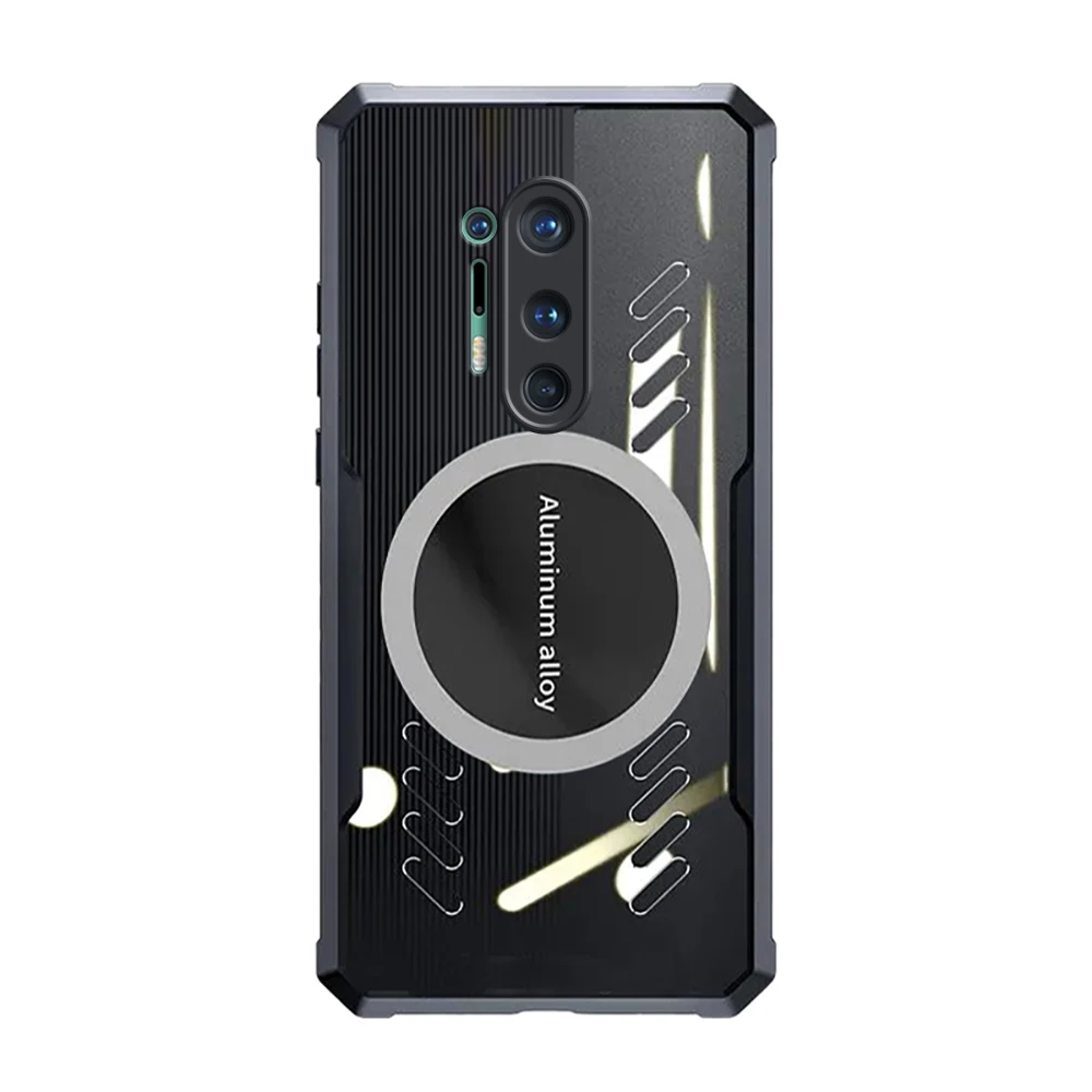 Rzants Case for  OnePlus 8 Pro Heat Dissipation Graphene Magnetic Cover Wireless  Thin Slim Phone Casing For Gamer