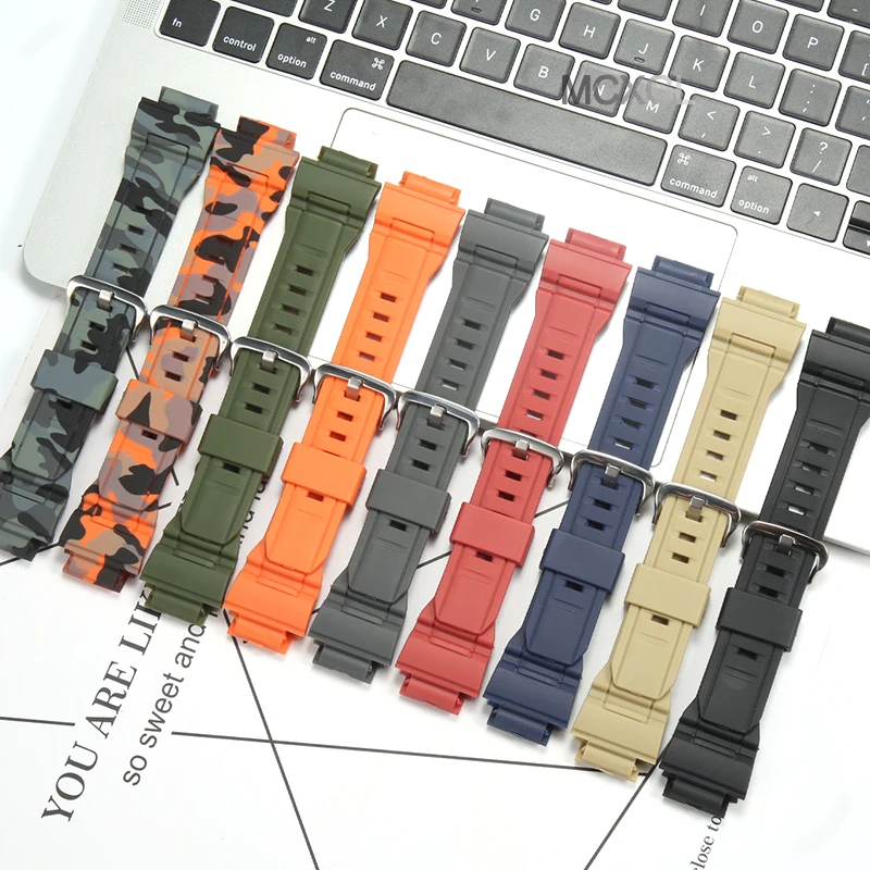 Replacement Strap For Casio G-shcok GW9400 GW9300 RANGEMAN Men's Resin Band TPU Sport Waterproof Bracelet