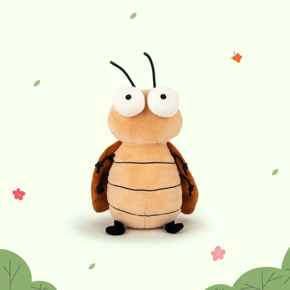 Almohada para dormir, muñeco de peluche de cucaracha suave, parodia de cucarachas del Sur, juguete de peluche de cucaracha de insectos feos para niños