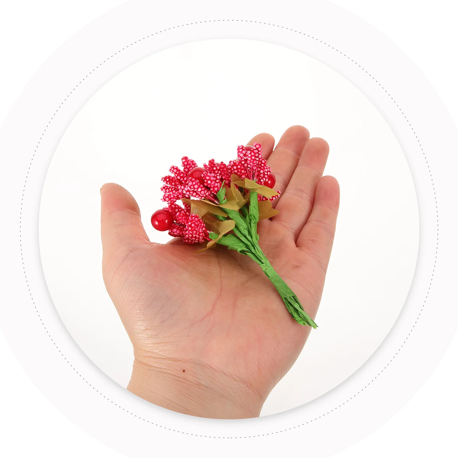 

Simulation Berries Branches Artificial Red Berry Stems Fake Berry Decor For Diy Christmas Ornament Xmas Berries Picks