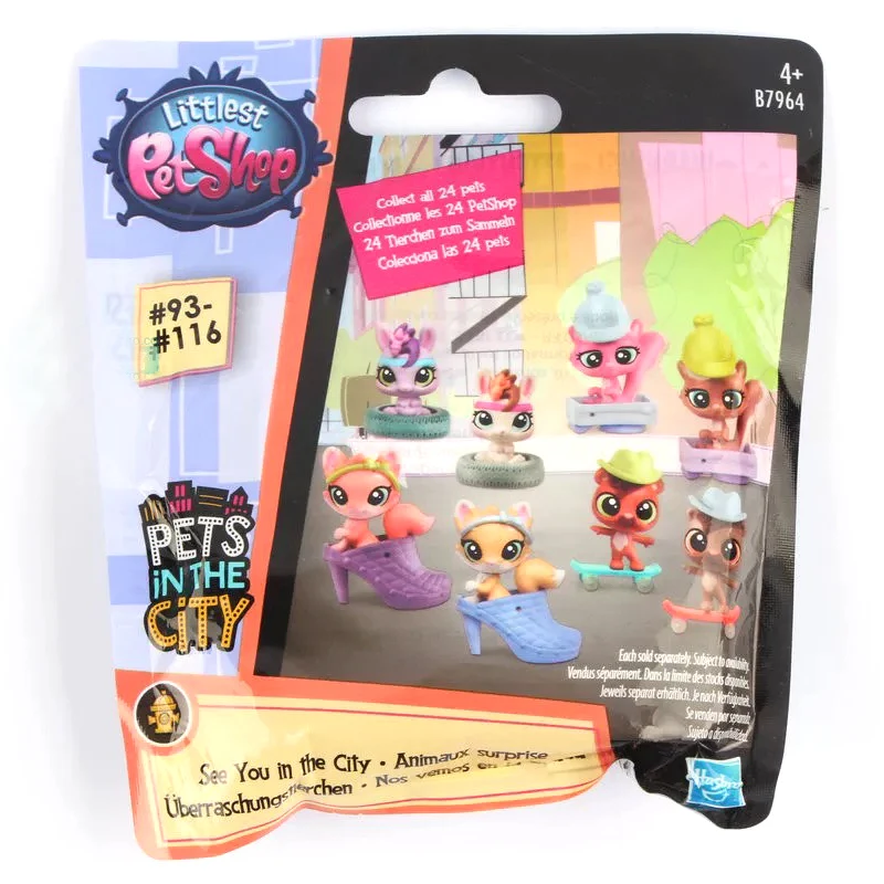 Littlest Pet Shop Hasbro Leuke Diermodel Figuur Kat Model Speelgoed LPS Blind Box Collectie Ornamenten Meisje Verjaardagscadeautjes