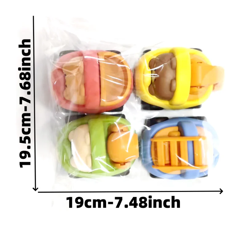 Cartoon Animal Engineering Vehicles, Toy Dump Trucks, Boy Interactive Sliding Cars, Excavators, Small Gifts
