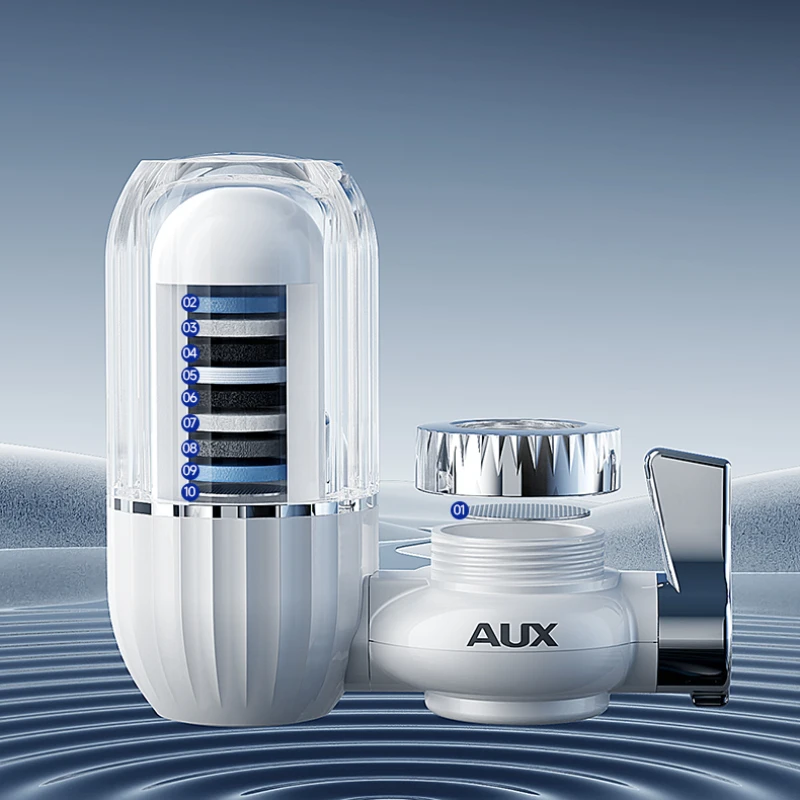 Kitchen Ultra-Filtration Tap Water Purifier, Home Pre-Filter System for Clean Drinking Water, Easy-Install Faucet Filter