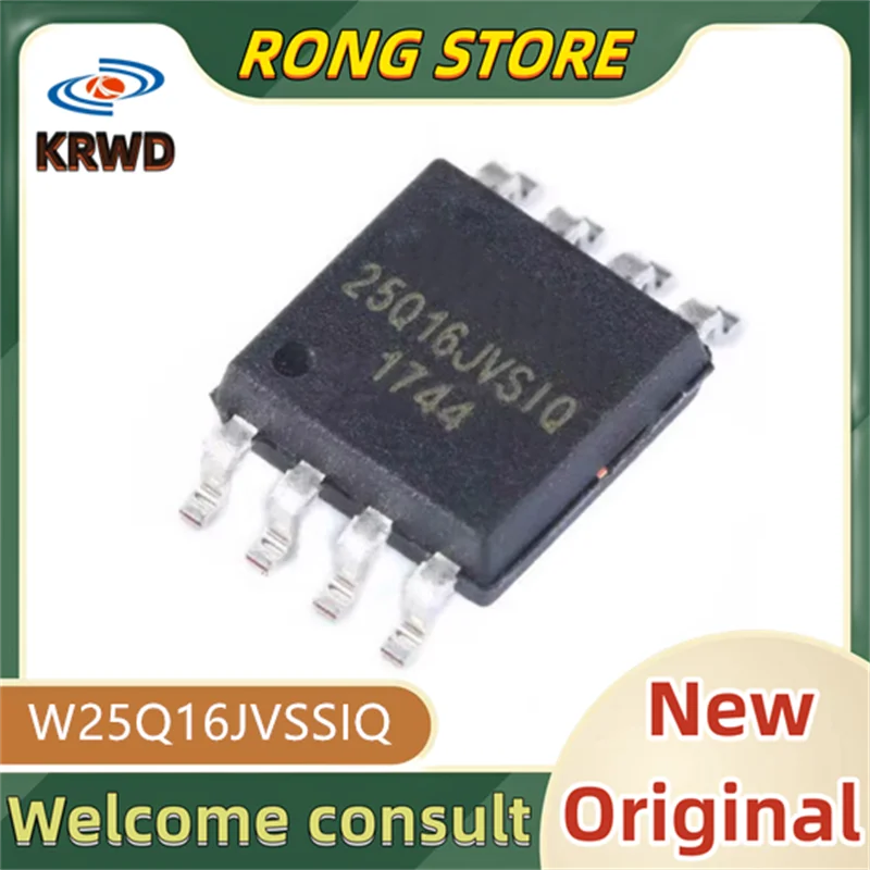 

(10PCS) 25Q16JVSSIQ New and Original Chip IC W25Q16JVSSIQ W25Q16JV SOP-8
