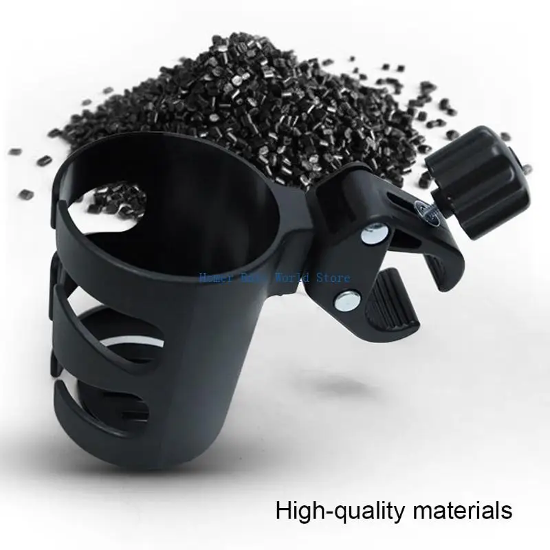 B2QD Portabicchieri per passeggino Portabottiglie universale girevole a 360° per carrozzina Passeggino Accessori per sedia a