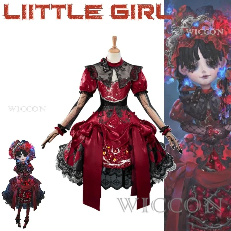 

asdh8@Identity V game Survivor "Little Girl" One Character Of Miss Nightingale SeasonXXXVIII Essence 1 Cosplay Costume Ful