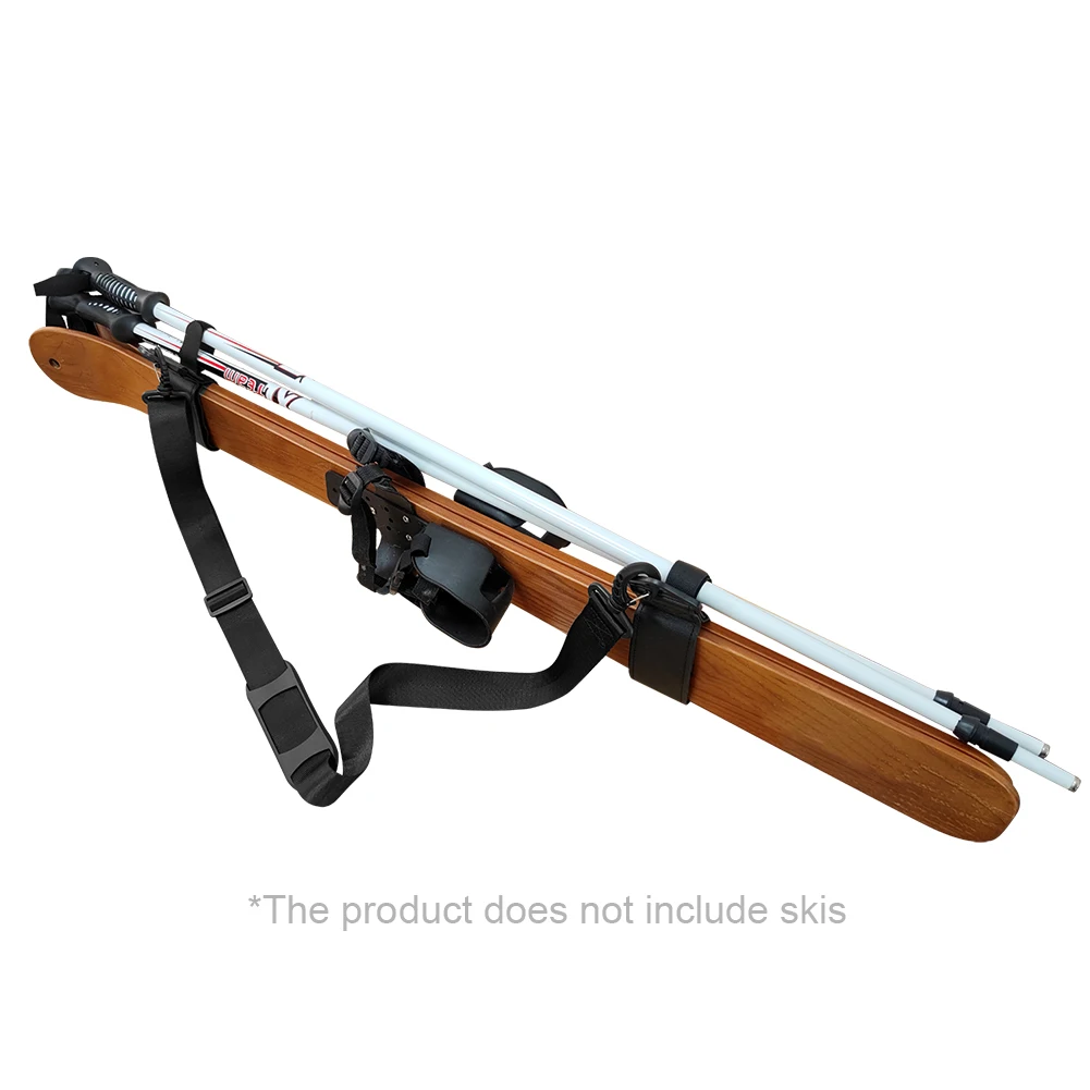 Регулируемый лыжный ремень Borad, портативная лыжная палка, переноска на плечо, поводок, спортивные аксессуары на открытом воздухе