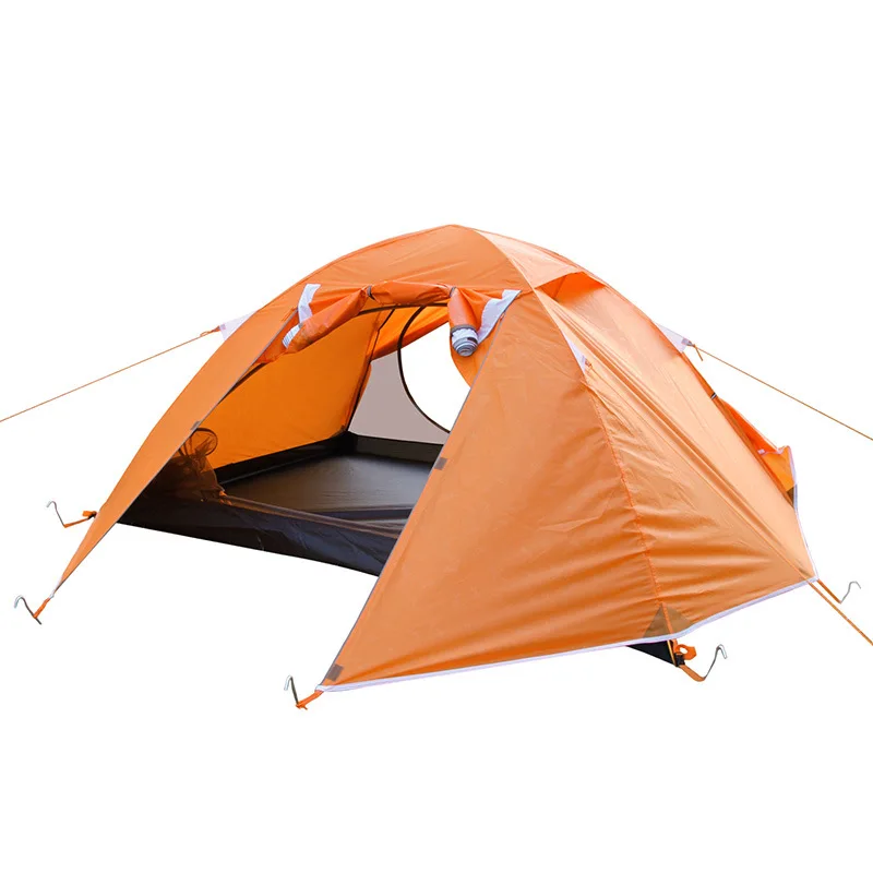 

Outdoor Tent Aluminum Pole Double Layer Lightweight Emergency Quick Open Lightweight Beach Camping Four Seasons