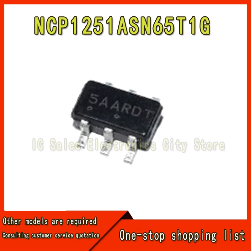 (10-20 Stuk) 100% nuevo Ncp1251 NCP1251ASN65T1G 5aa... 5a2... Conjunto de chips SOT23-6