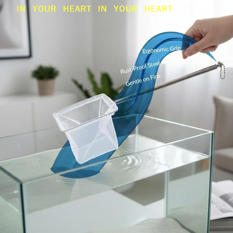 【X】Rete telescopica 3D per acq - Aquarium Fish Net Small recensione e prezzo
