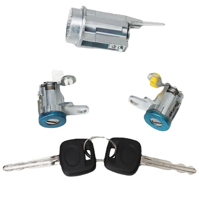 

1Set Car Accessories Front Door Lock Cylinder With Keys For Toyota Tacoma 1995-2004 DL107L DL108L 6905135070 6905235070