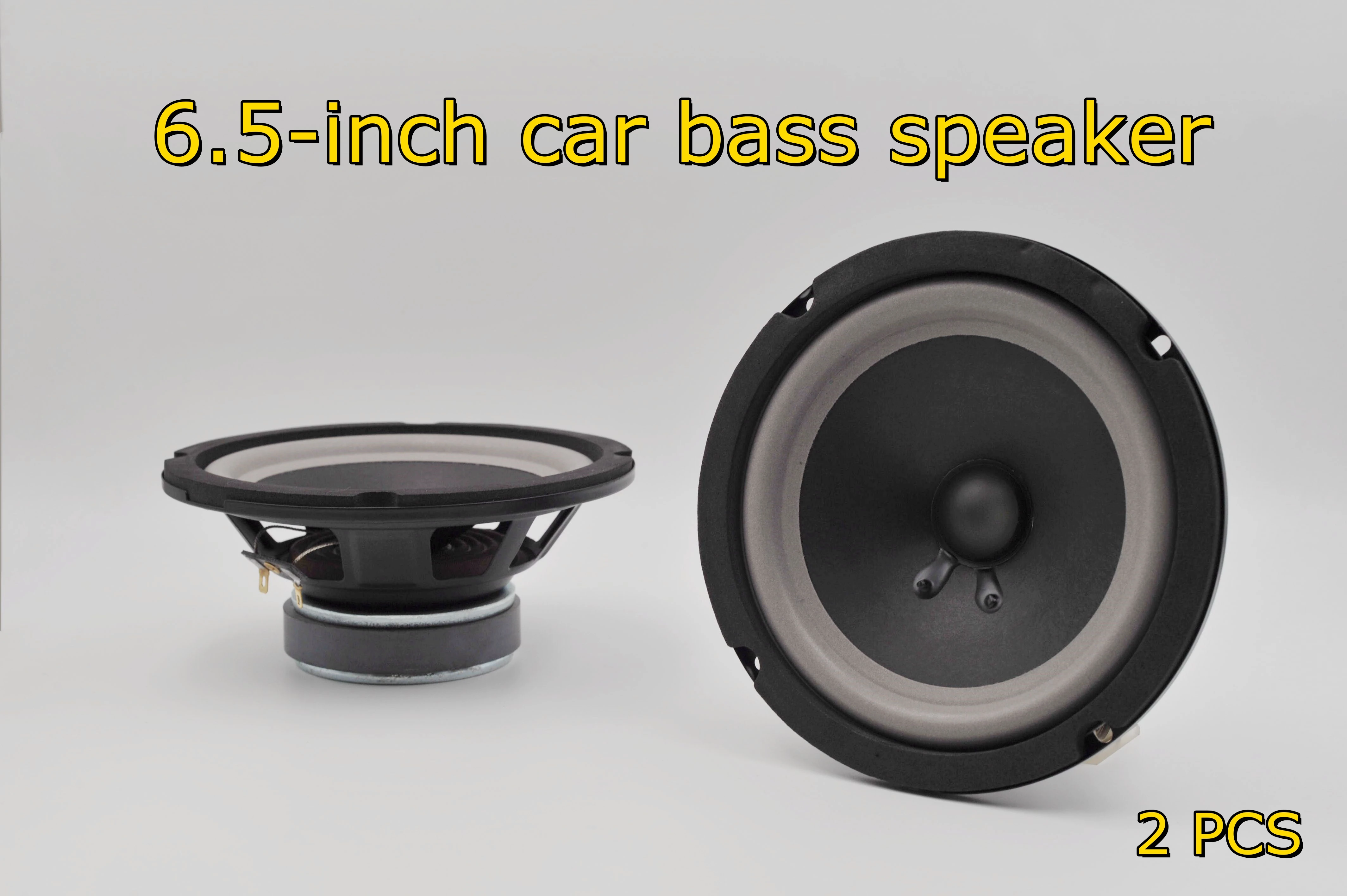 2pcs 6.5 Inch 150W Car Speaker Set Full Range Frequency Heavy Loudspeaker Mid-bass Ultra Modified Car Audio Speakers