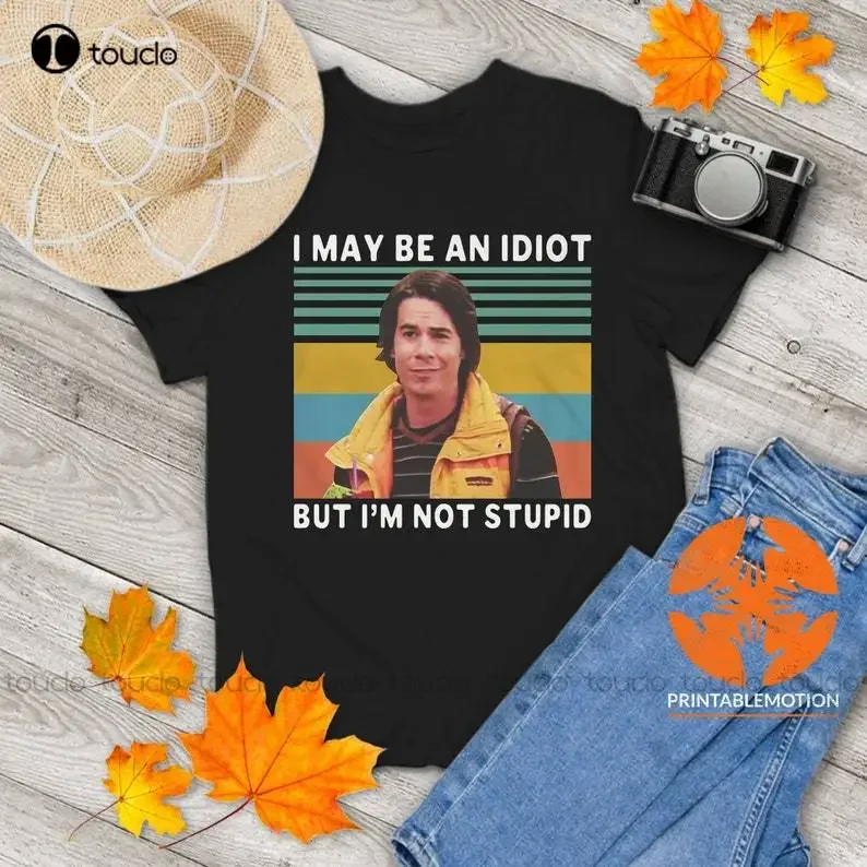 I May Be An Idiot But I’M Not Stupid Vintage T-Shirt, Icarly Shirt, Spencer Shay Shirt, Tv Show Gift, Funny Custom Gift Xs-5Xl