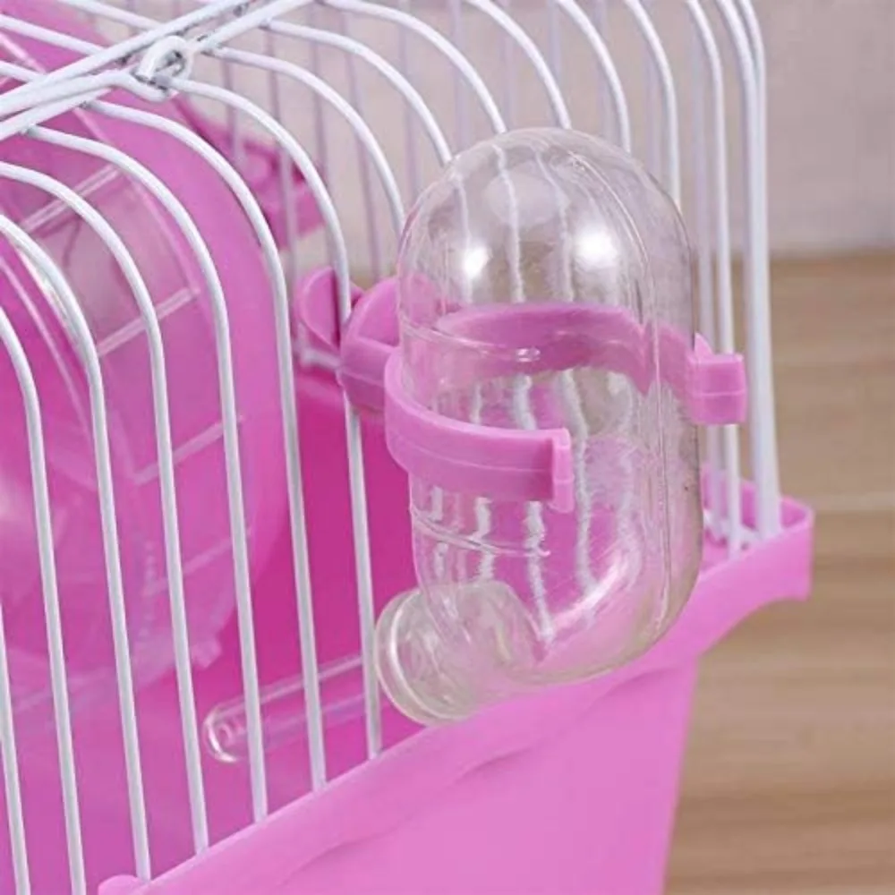 Deluxe-Hamsterkäfig aus Acryl, großer Raum, goldenes Hamsterhaus, faltbar und für den Außenbereich, Kunststofftablett, Heimtierbedarf, Box-Verpackung – Detail 1