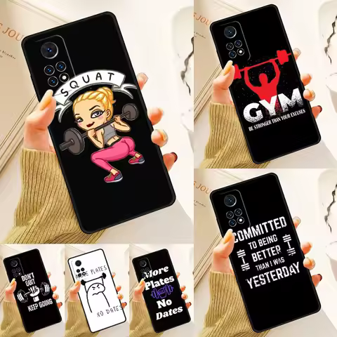 Daily fitness motivation Case For Samsung Galaxy S24 Plus S23 S20 S21FE Lite S22 Ultra Note 20 S8 S9 S10 Phone Coque