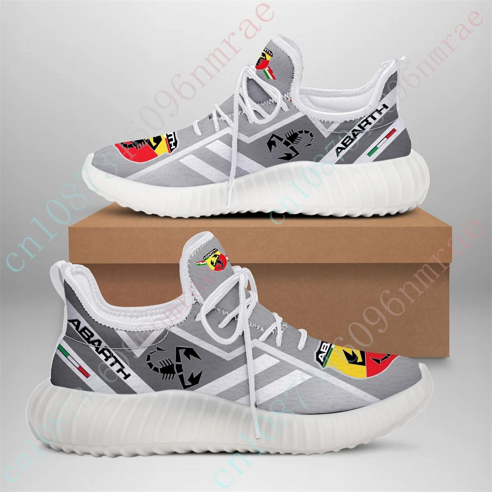 Abarth Men's Sneakers Sports Shoes For Men Lightweight Unisex Tennis Big Size Male Sneakers Casual Running Shoes Custom Logo