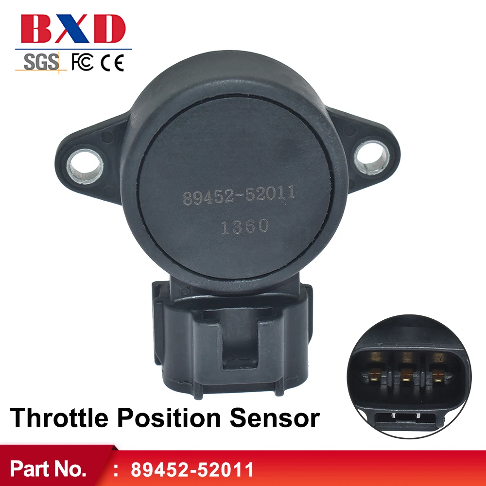 

TPS Throttle Position Sensor 89452-52011 8945252011 For Toyota Yaris 1.3 T3 Vitz Echo New Original Auto Accessories
