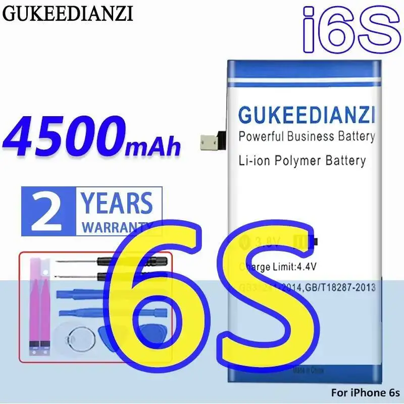 Mobile Phone Battery 4500Mah For Apple Iphone 6S High-Capacity High-Efficiency