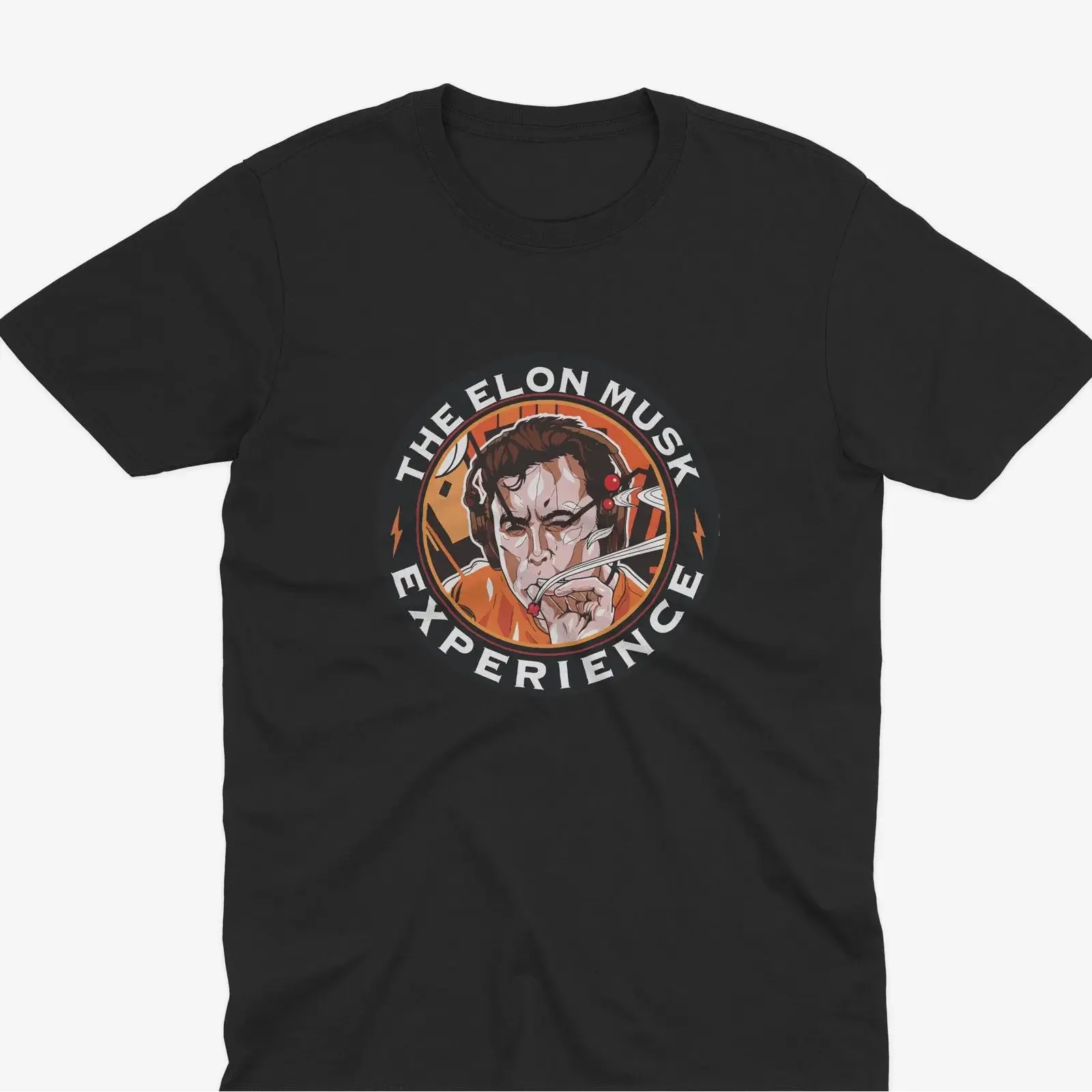 The Elon Musk Experience Funny T Shirt JRE Joe Rogan Podcast Casual  vintage Washed Slightly graphic streetwear fashion