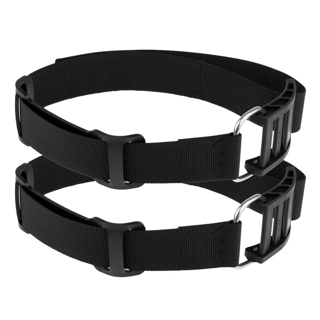 2Pcs Scuba Diving Tank Band Cam Strap Dive Air Cylinder Straps Bcd Buckle Dive Cylinder Tank Band SXM