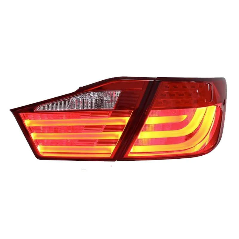 1 pair LED Tail Light Assembly for Toyota Camry 2012-2014 Taillights Plug and Play with LED Dynamic Turning Rear Tail Lamps