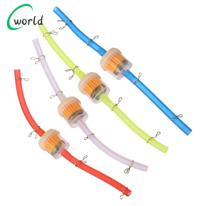 Random Color! Universal 6mm Magnet Fuel Filter Oil Cleaner Petrol Pipe Hose Line for ATV Pit Dirt Bike Quad Scooter