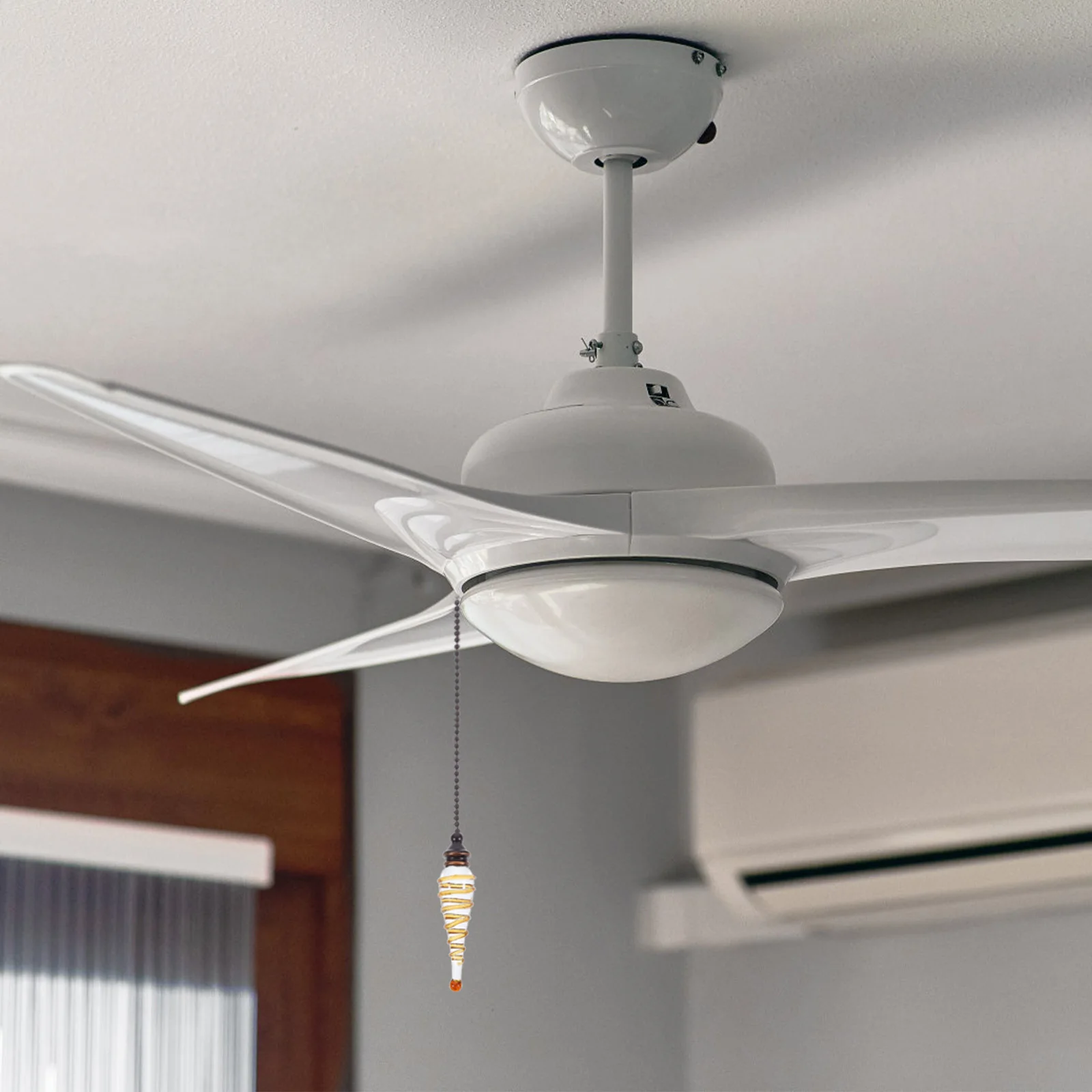 

1Pcs Pull Chain Hanging Pendant Decorative Ceiling Fan Chain Decor Lamp Hanging Ornament