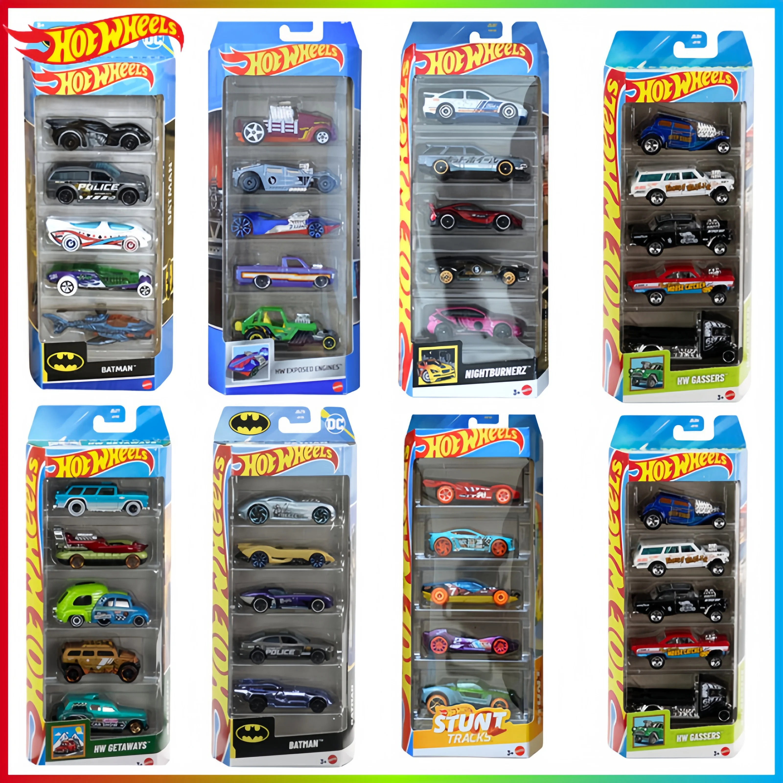 

В наличии Hot Wheels Маленькие спортивные машинки Трек Гоночные машинки из сплава Маленькие машинки Игрушечные машинки Мальчик Модель автомобиля Пять пакетов Игрушка 5 Модель Игрушки Подарки