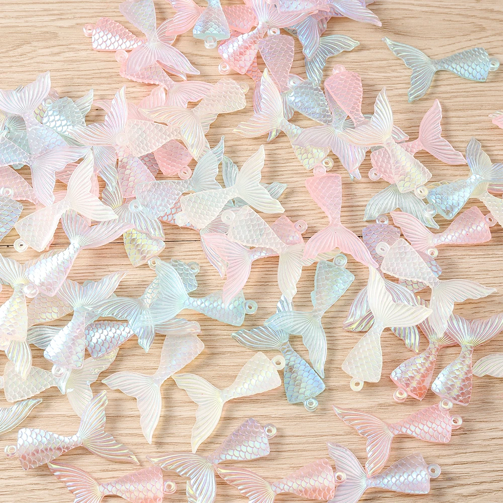 Resin Art Beach Theme - Тоскавские 10 шт., милые сирены, океанские