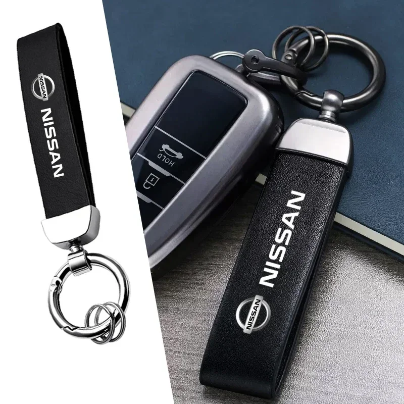 Car High-Grade Keychain Sport Key Ring Custom Gift With Logo For Nissan J10 X-Trail Qashqai Juke Leaf Micra NOTE Patrol Gadgets