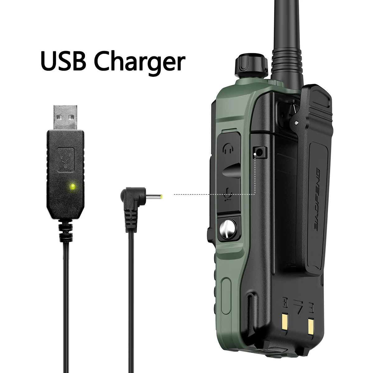 2PCS BaoFeng UV-S9 PLUS 10W Wasserdicht Walkie Talkie Leistungsstarke CB Radio 16KM Lange Palette Tragbare Zwei Weg radio Upgrade Von UV-5R